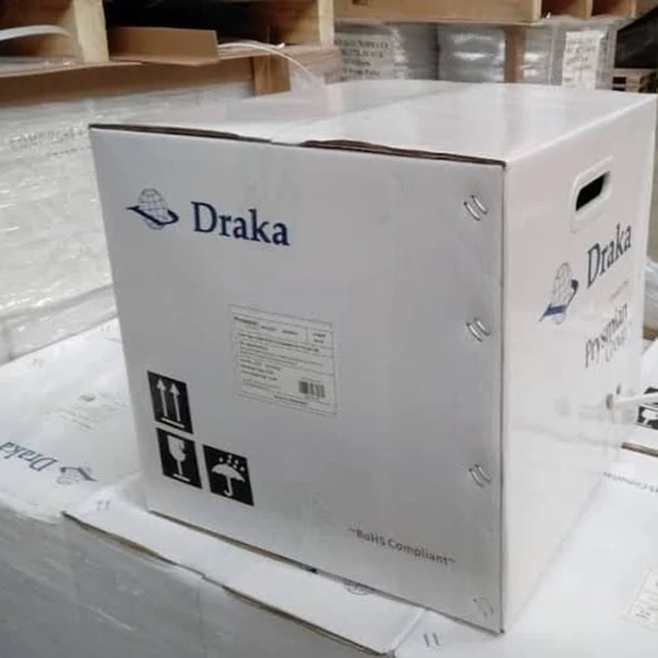 DRAKA Cable Coaxial RG59+Power White (RG977HP2C18)