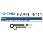 DRAKA Coaxial Cable RG11 Black (RG1776) 1