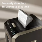 DELI Paper Shredder ET 089 4