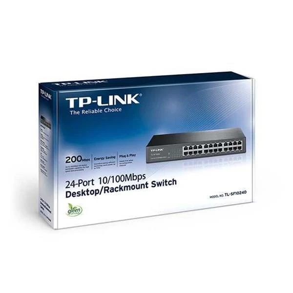 TP-LINK SF1024D 24-PORT 10/100 MBPS SWITCH