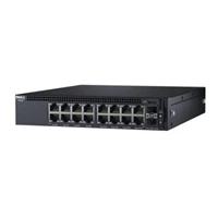 Dell Networking X1018P Smart Web Managed Switch 16x1GbE PoE