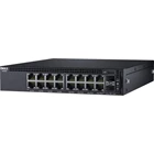 Dell Networking X1018 Smart Web Managed Switch 16x1GbE 2x1GbE SFP 1