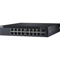 Dell Networking X1018 Smart Web Managed Switch 16x1GbE 2x1GbE SFP