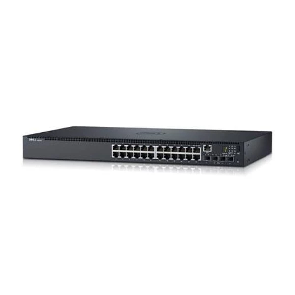 Dell Networking N1524P PoE+ 24x1GbE+4x10GbE SFP+fixed Ports